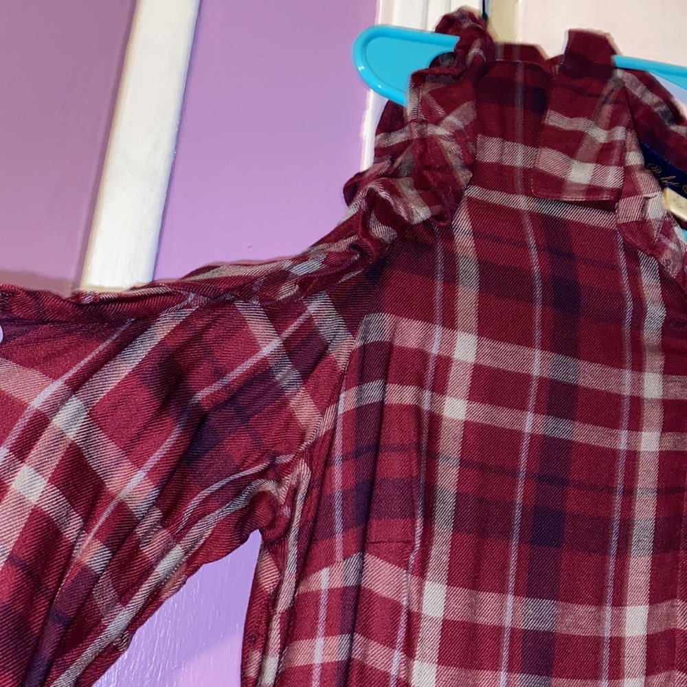 Plaid button down - Picture 3 of 3